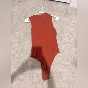 Nasty Gal orange body suit